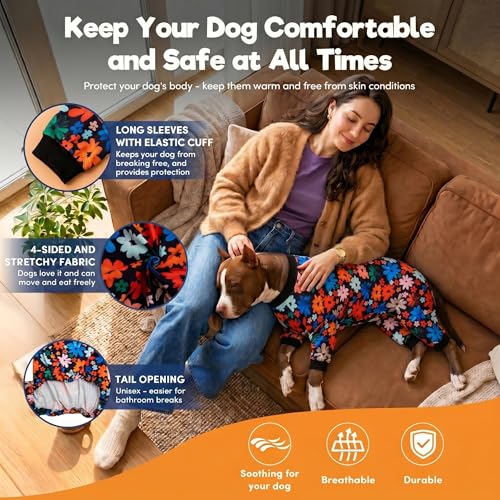 Ropa para Perro Grande LovinPet Antilamer Camisa Protectora miniatura 5