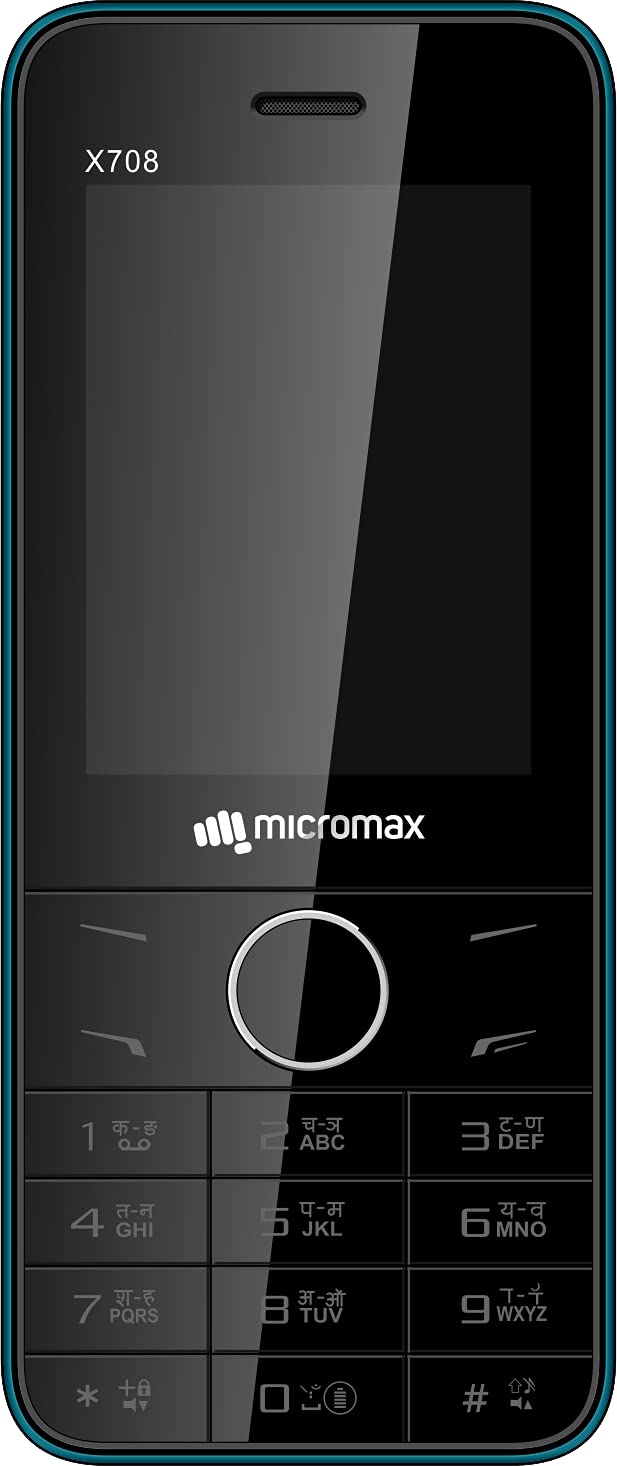 Micromax X708 Black+Blue