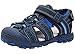Ahannie Sandales Bout Fermé Garçon Fille, Sandales Mixte Enfant, Chaussure de Sport Outdoor Plage Sandales Garcon Fille(Y118-Bleu Marine)