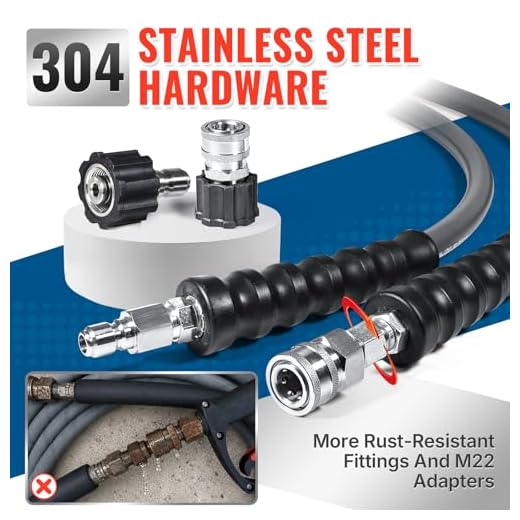 YAMATIC 50 FT Pressure Washer Hose