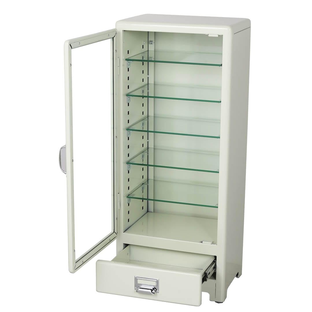 Amazon.co.jp: Dalton 5 Layer Cabinet with Drawer Ivory : Home 