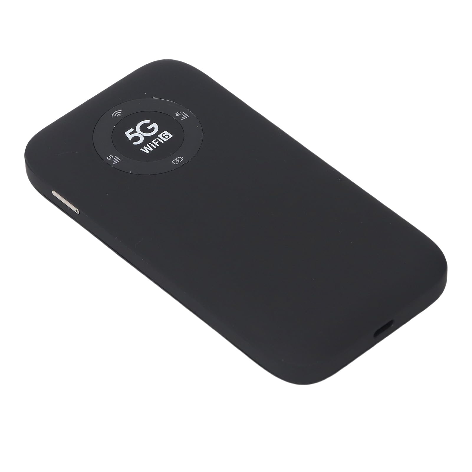 Fabater Hotspot Mobile 5G WiFi 6 Potente Router Wireless per Viaggi Supporta 16 Dispositivi Batteria da 7100 MAh (BLACK)