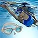 Adult Swimming Goggles with Nose Clip and Ear Plugs Swim Diving Leakproof Glasses Glasses with Nose Clip Goggles