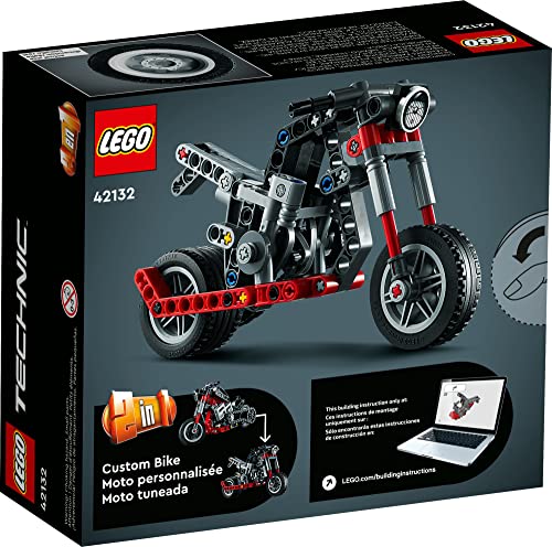 LEGO® Technic Motocicleta 42132 Kit Incrível do Modelo (160 Peças)