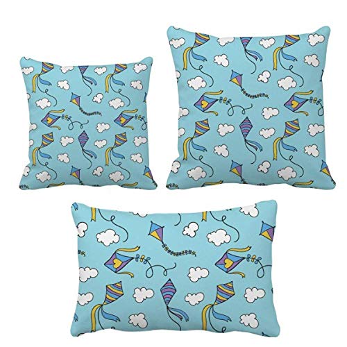 Housse de coussin cerf-volant évocation poétique et douceur - 2