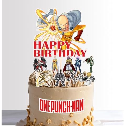 Anime Themed Cake Topper for Kids Parties Cover