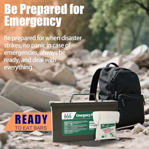 Image of Emergency Food Rations, 11040 Calories, 20-Year Shelf Life, 12-Pack Tin
