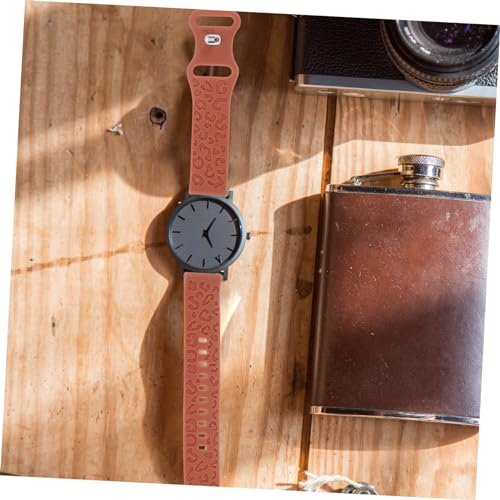 2pcs Smartwatch Strap Replacement Band Silicone Watch Band for Wristwatch Pattern Watch Belt3