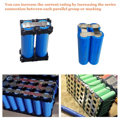 KUOQIY 200 Stücke 0.15 * 8 * 100 mm Nickel Platte Band, Nickel Streifen Band für Batterie, Nickel Streifen Löten Nickelstreifen Li-Po Akku, für 18650 Batterie Schweißen