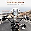 Electric Bike for Adults, 2000W/3000W Peak Single/Double Motor with 48V/52V 25AH Battery, 20"x4.0"Mountain E-Bike, Dual Hydraulic Disc Brake Electric Bicycle (Single Motor, Black) #4