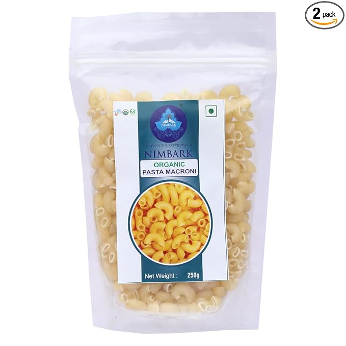 Organic Pasta Macroni -( Pack of TWO) 250g