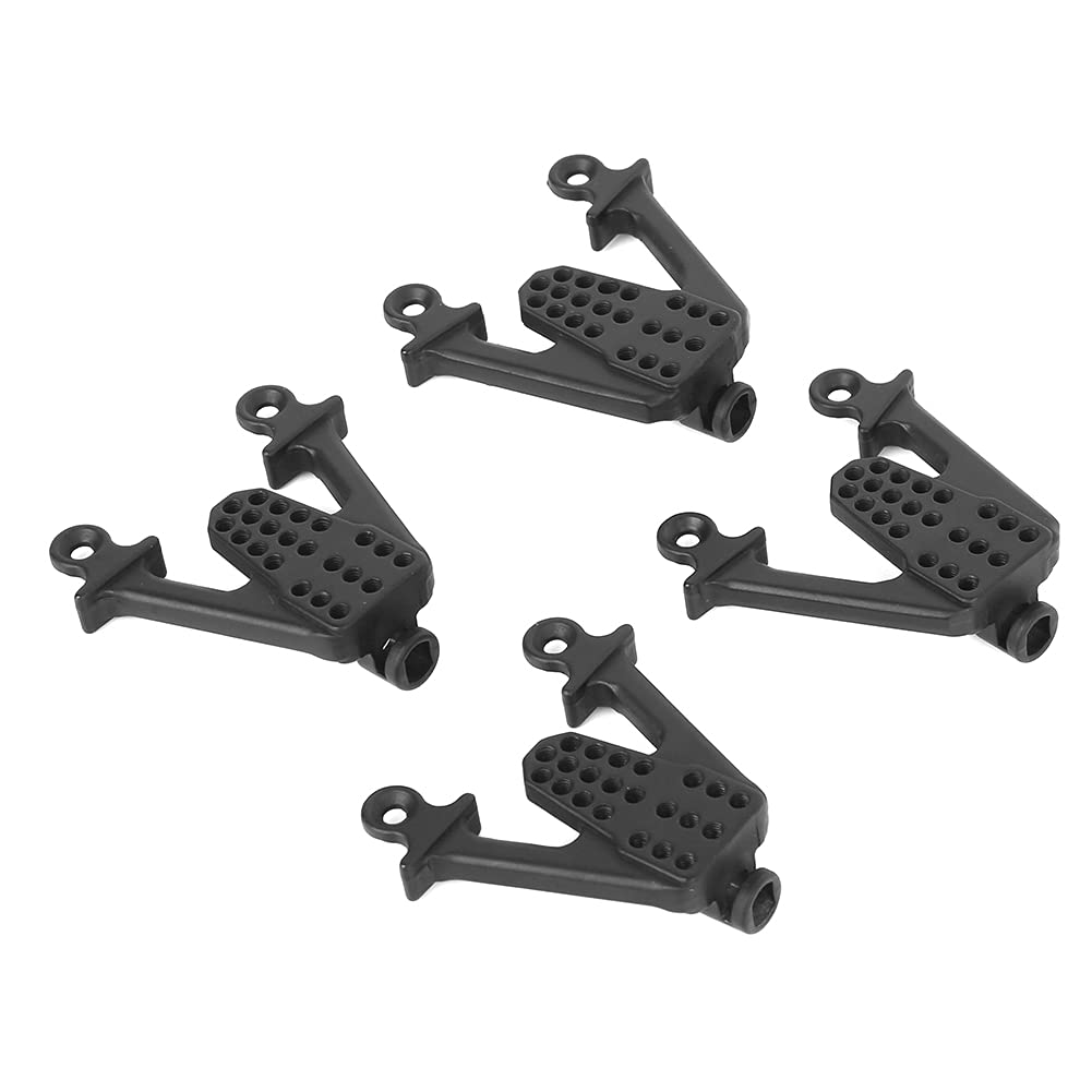 RC Car Shock Tower, Metal Adjustable Shock Damper Towers Mount Multihole Accessory for SCX10 1/10 RC Car(Black) Scx10 Shock Mounts Scx10 Shock Mounts Scx10 Ii Shock Towers