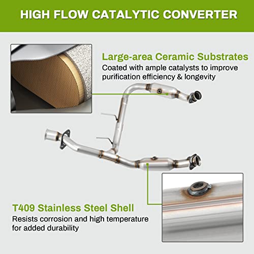 image for AUTOSAVER88 Catalytic Converter Compatible with 2009-2014 Lincoln Navi
