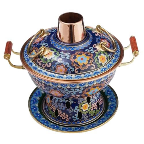 Hot Pot clásico de cobre para cocina y eventos miniatura 1