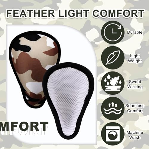 Meooeck 4 Pcs Youth Athletic Cup for Boys Ages 8-12 Flexible Soft Foam Protective Athletic Cup for Baseball Football Homecoming Game Lacrosse Hockey Mma Boxing, Lacrosse, Martial Arts3