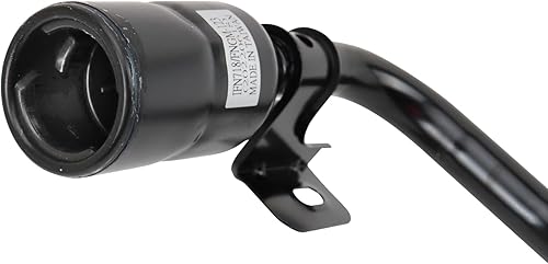 Vista 115 de TRQ Cuello de llenado de depósito de combustible negro compatible con Toyota Sienna 2004-2010