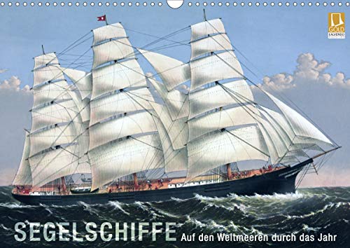 Preisvergleich Produktbild Segelschiffe der Meere (Wandkalender 2021 DIN A3 quer)