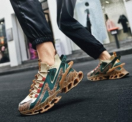 Men's Fashionable Basketball Shoes are Lightweight Breathable Anti Slip Wear-Resistant Grab on Casual Sports Boots4