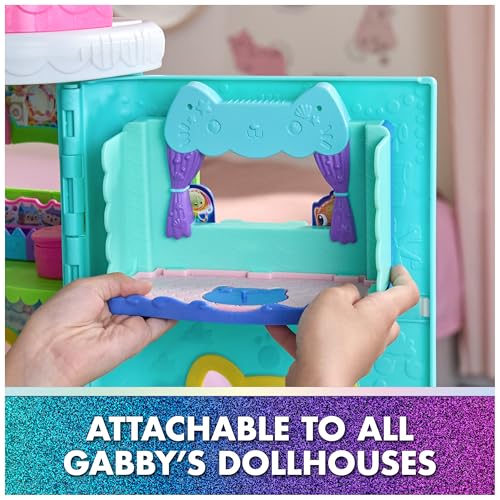 Gabby's Dollhouse The Movie, MerCat's Spa-wesome Bathroom Playset Set - image 8