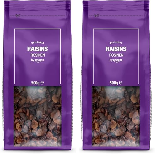 by Amazon Uvas Pasas, 500g (Paquete de 2)