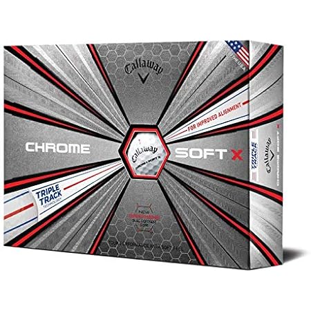 Callaway 2018 chrome soft x triple track golf balls Clearance