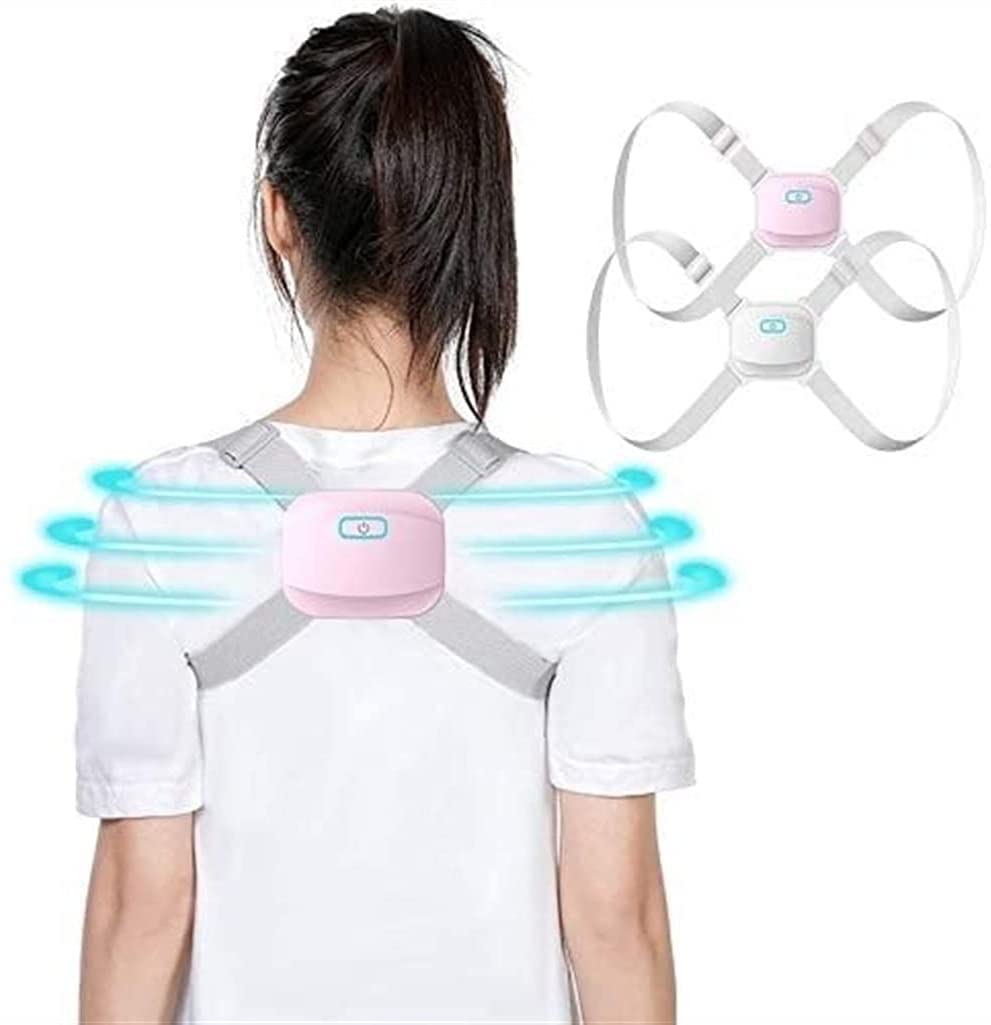 Postura Correzione della schiena Ambientazione interna Intelligente Clavice Spina Spalla Smart Tips Lunghezza regolabile Supporto posteriore Postura(Grey)