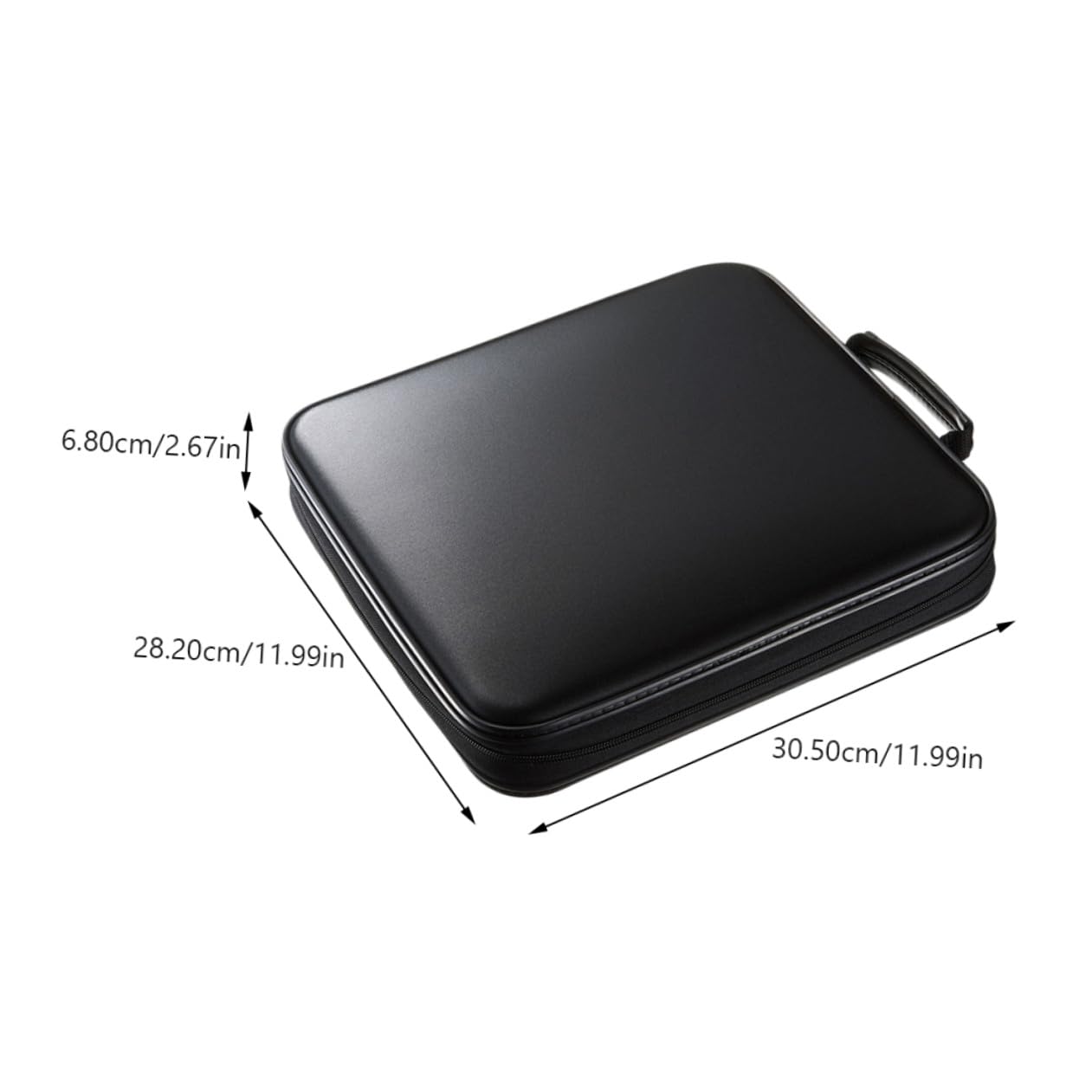 Custodia Porta CD Portatile Capacità 160 Slot, Resistente Agli Urti e Protezione da Graffi, Materiale Pp e Non Tessuto per Casa e Viaggio