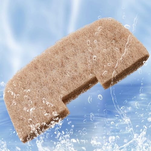 Image of Threlaco 10 Pack Compatible with Fluval 106 /206 /107 /207 Ammonia Remover Pads, Aquarium Canister Filter Media Replacement Pads for Fish Tank