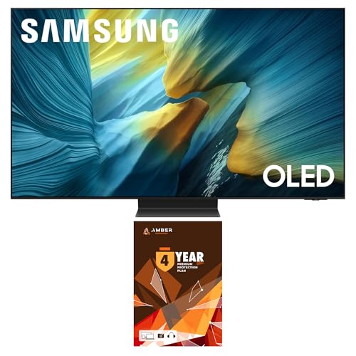 Image of SAMSUNG QN77S95FAFXZA 77 Inch OLED HDR Pro 4K Smart TV with Q-Symphony Pro and 4 Year Amber Protection Plan (2025)
