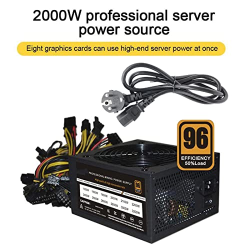 Alimentation ATX ETH Bitcoin 1800W-2000W pour 8 GPU - 2