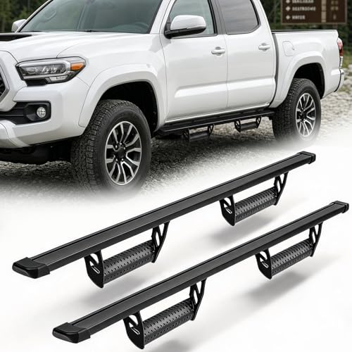 Estribos de aluminio para Toyota Tacoma 2005-2023 miniatura 1