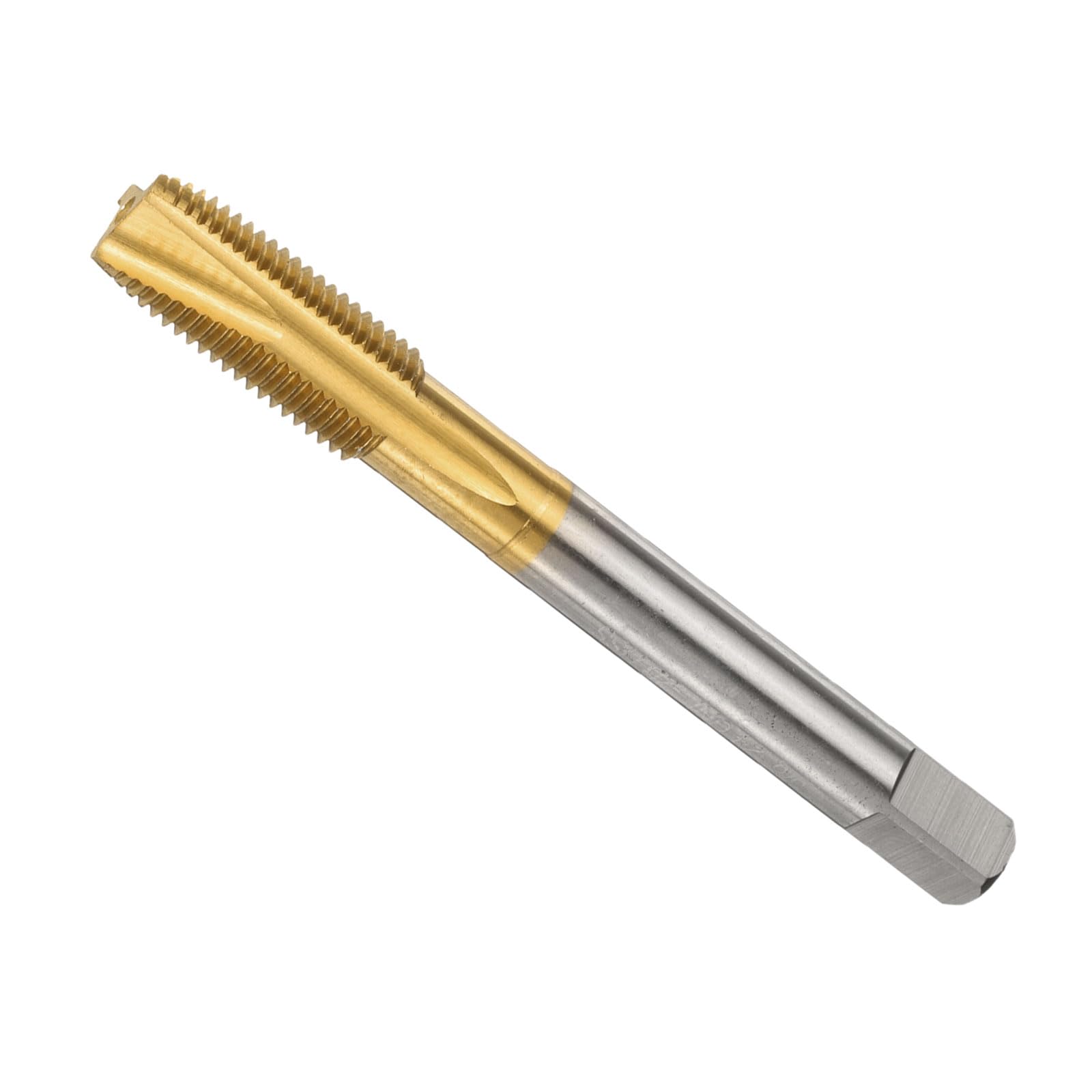 QUARKZMAN 3/8-24 UNF B2 Maschio per Filettatura a Spirale, Maschio per Filettatura Attrezzo di Filettatura, Acciaio ad Alta Velocità Rivestito 6542 Punte per Maschiatura Macchina