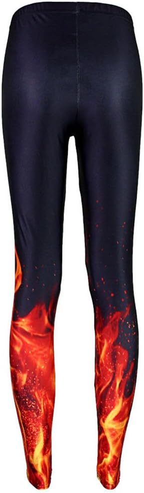 Girl Colorful Patterns Printed Footless Elastic Tights Legging