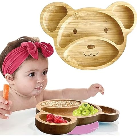 Linda's Essentials Bamboo Suction Plate Cover