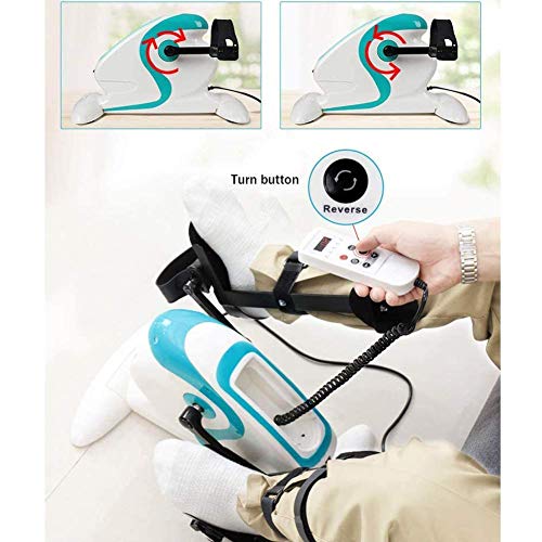 Ejercitador eléctrico para piernas y brazos con monitor LCD miniatura 3