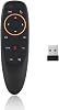 Air Mouse Remote Control 2.4GHz Wireless Voice Remote G10s Voice Controller for Google Android TV Boxes Laptop Projektor HTPC All Models Smart TVs Computers Windows Mac OS via USB Receiver Up to 10m