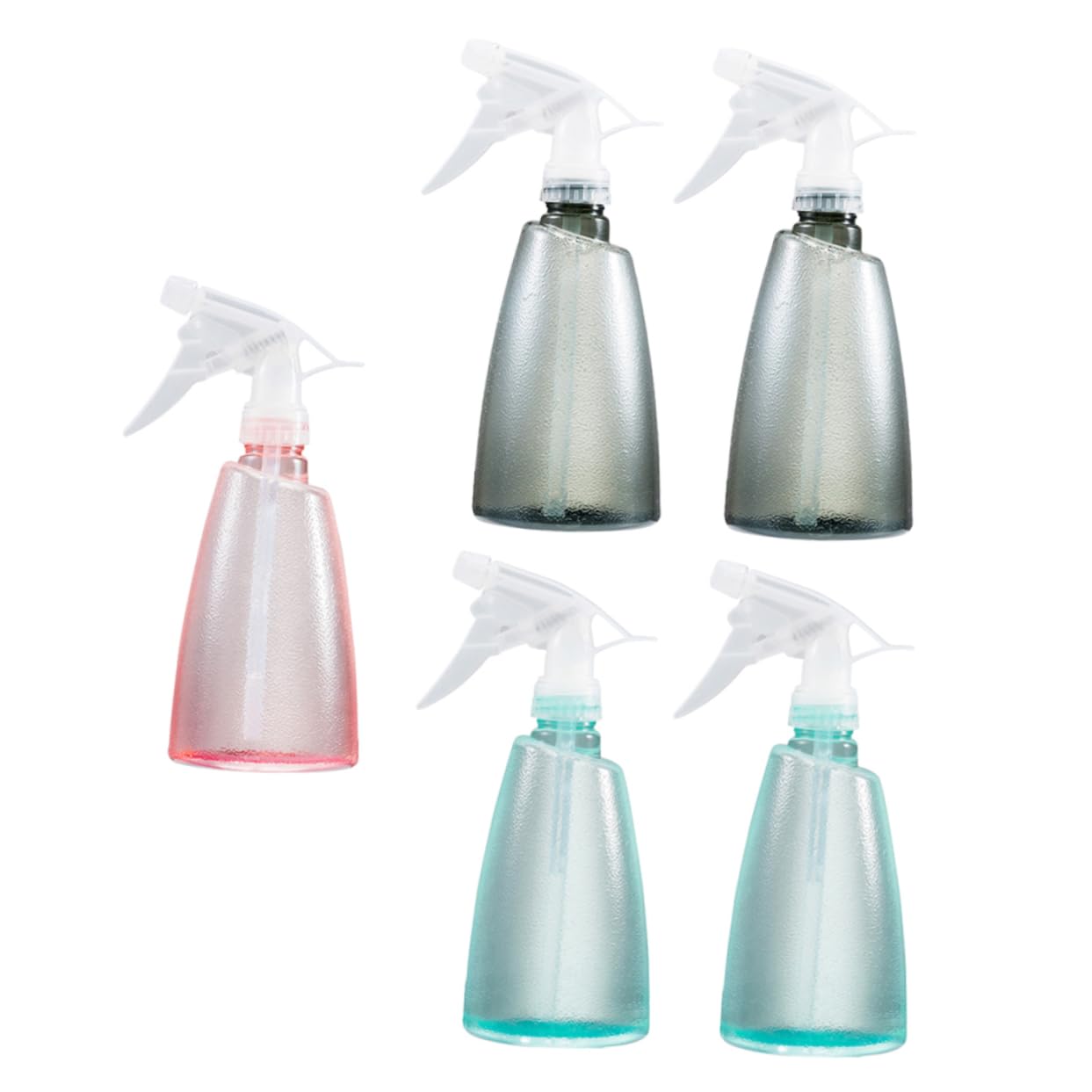 BESTonZON 2 Ensembles Bouteilles Spray Plastique Pour Arrosage De Plantes Pulvérisateur De Jardin Couleurs Aléatoires Couleur Aléatoire 5 Pièces * 2