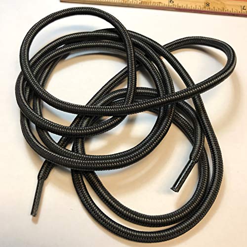 Image of 3 Pairs Heavy Duty Round Boot Laces Shoelaces for Hiking Walking Construction Safety Work Boots Shoes
