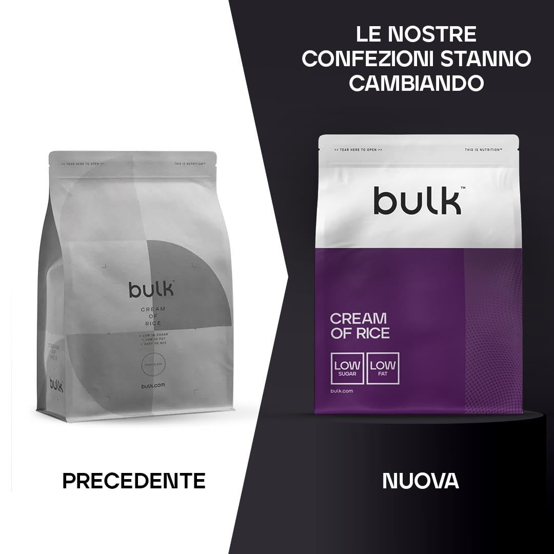 Bulk Cream of Rice, Gluten Free Carbohydrate, Chocolate, 2.5 kg