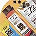 The 72 Chocolate Collection 72% Dark Chocolate Peach Mango Baobab Fruit Bites | 3.2 oz Bag | Antioxidant Rich Snack | Gluten Free Non GMO Keto Friendly Treat