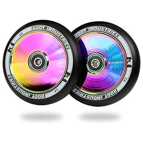 Root Industries 110 mm Air Wheels, Black/Rocket Fuel Cover