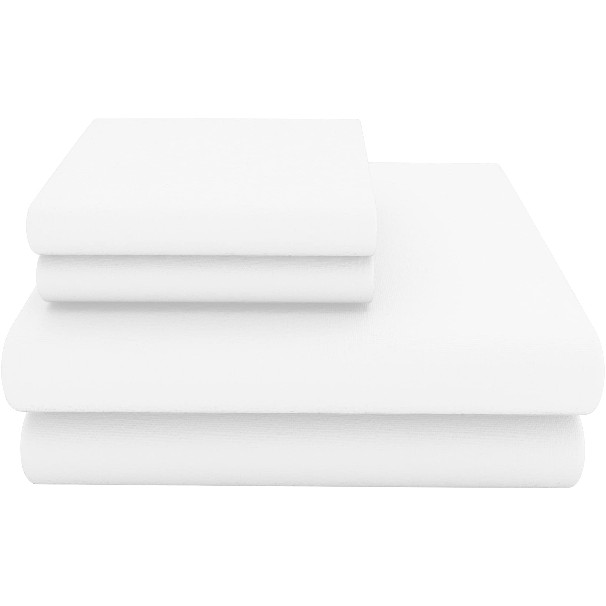 KOHSAR King Size Flat Bedsheet – 100% Poly Cotton Flat Sheet, Soft, Skin Friendly, Breathable, Easy Iron Percale – Kingsize Flat Bed Cover