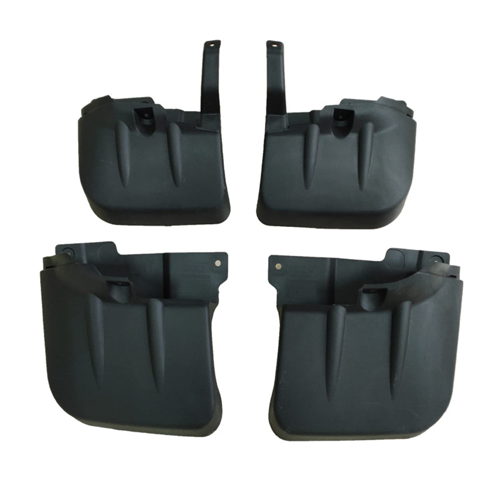 Parafanghi Auto Parafango Compatibile Per M-itsubishi Triton MQ GLX L200 2018-2019 Paraspruzzi Set Anteriore Posteriore Sinistro Destro Accessori Decorazione Protezione,4 Pezzi