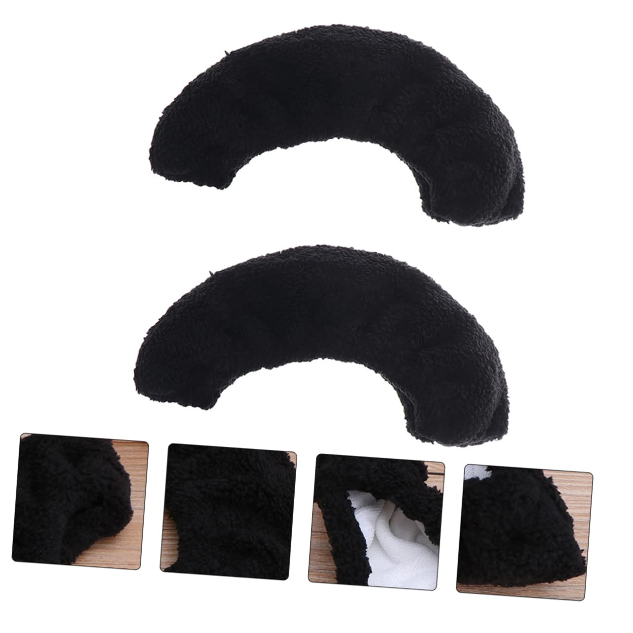 BESPORTBLE Lot De 3 Paires De Protège-Lames pour Patins À Glace Doublure Confortable pour Protéger Vos Lames Et Assurer La Sécurité des Patineurs.