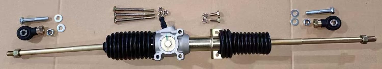 Steering Rack and Pinion Assembly 1823497 with Tie Rod Ends 7061138 Replacement for 2008 2009 2010 2011 2012 2013 2014 Polaris RZR 800 EFI UTV