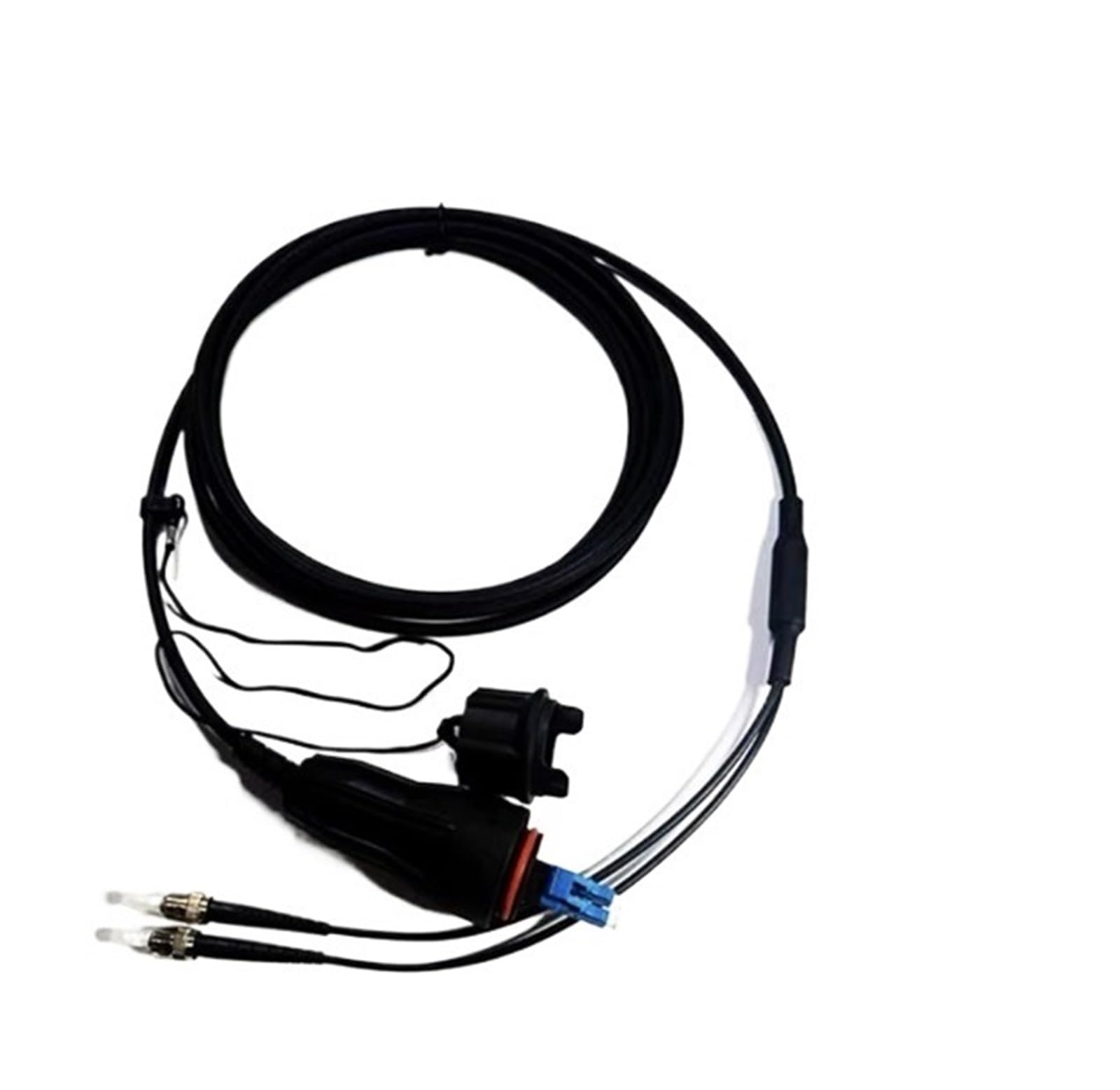 Corazzato Jumper 2 core Fullax 350-500m SM LC a FC SC ST 5,0 mm Dual Core Outdoor fibra ottica Singlemode 400 m 450 m (Fullax-LC a ST 400 m)