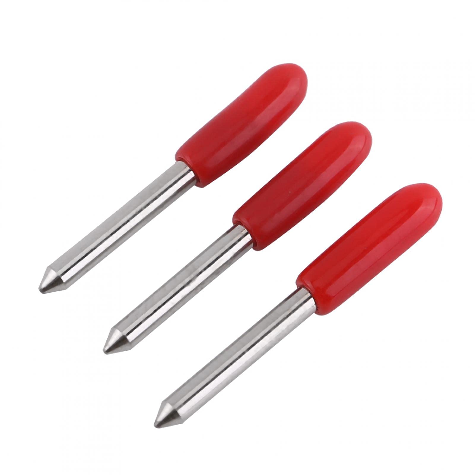 15 Pz Cutter Lama 45 ° Plotter in Vinile Coltello Cutter Cappuccio Rosso Roland Lettering Coltello 45 Gradi Plotter Cutter Roland Plotter da Taglio