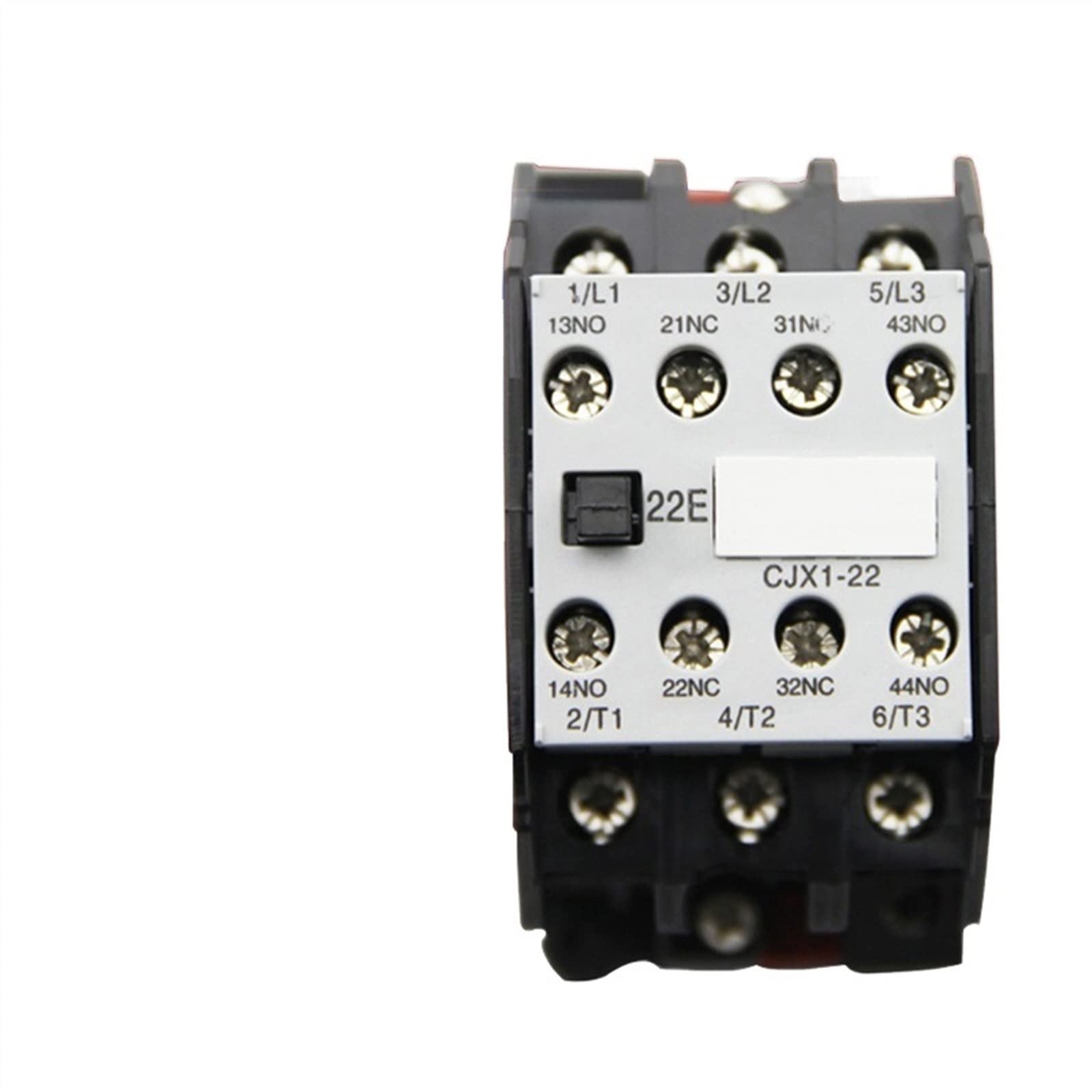 WBNFFUCYU Contactor CJX1-22/22 3TB43 AC Contactors DIN Rail Mounted 2no 2nc 24V/36V/110V/220V/380V 22A 50Hz/60Hz Industrial Electrics(24v)
