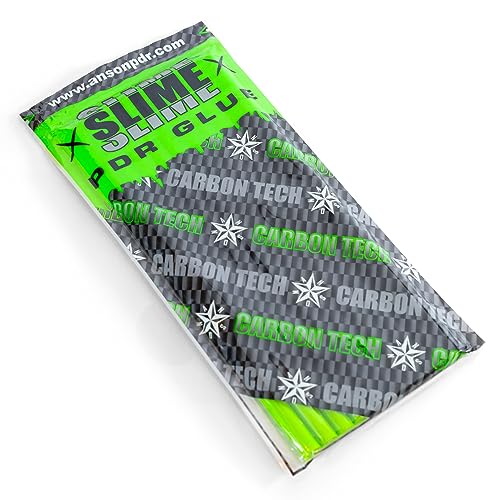 Image of Tabweld Black Plague Slime Green PDR Glue Stick Pack - Paintless Dent Repair Glue Pack (Green)