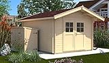 Weka Gartenhaus 112 Gr 3 Vordach 60 cm